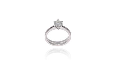 Anello con diamante - Asta Preziosi