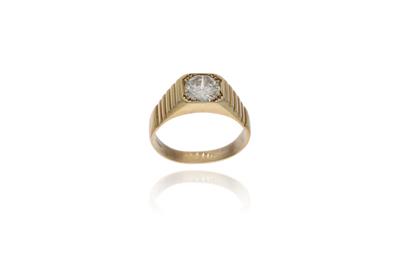 Anello con diamante - Asta Preziosi