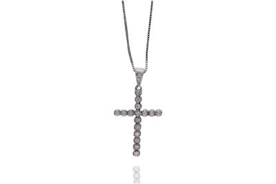 Collana con ciondolo e diamanti - Asta Preziosi