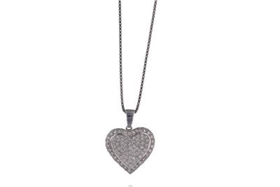 Collana e ciondolo con diamanti - Asta Preziosi