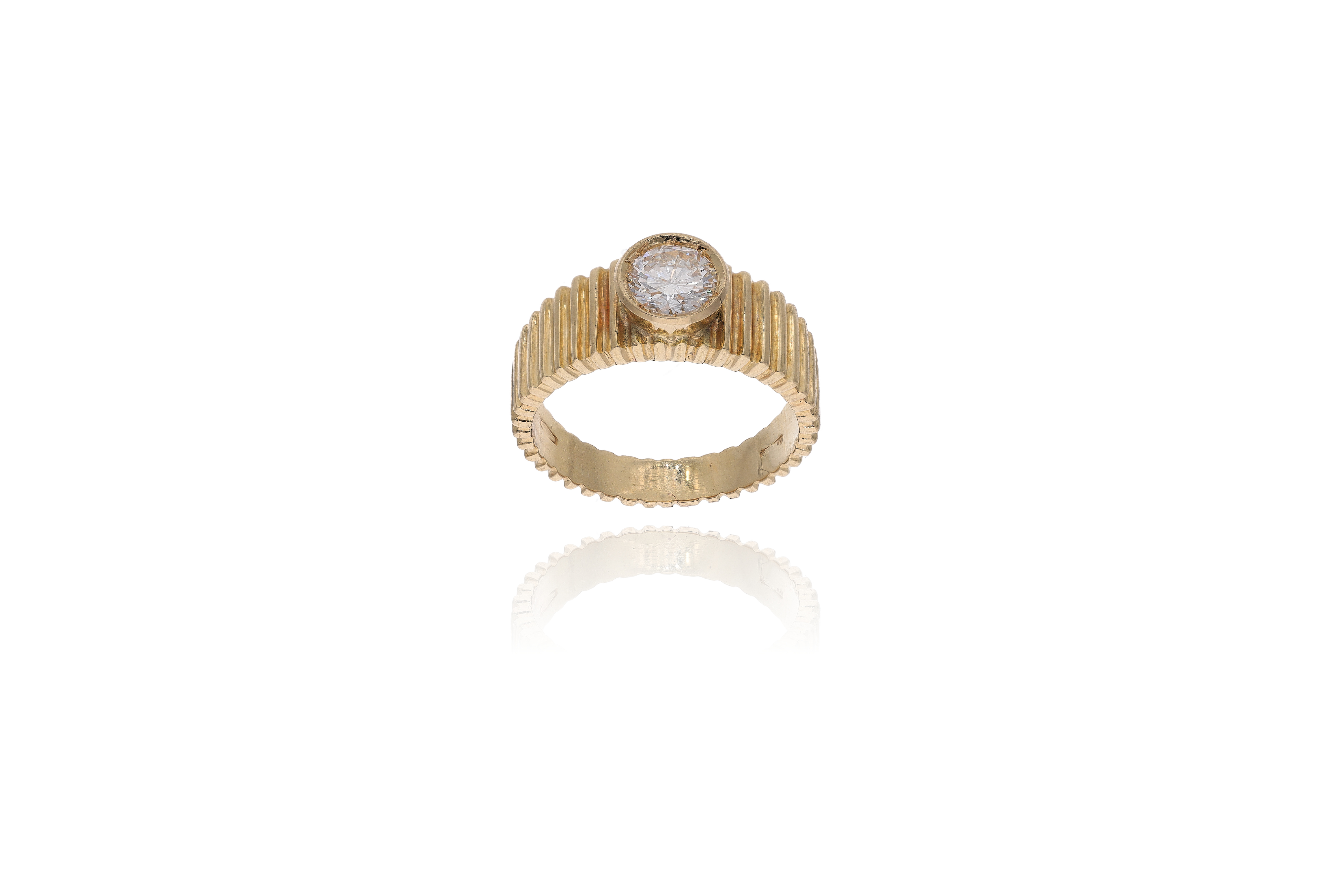 Anello con diamante - Asta Preziosi