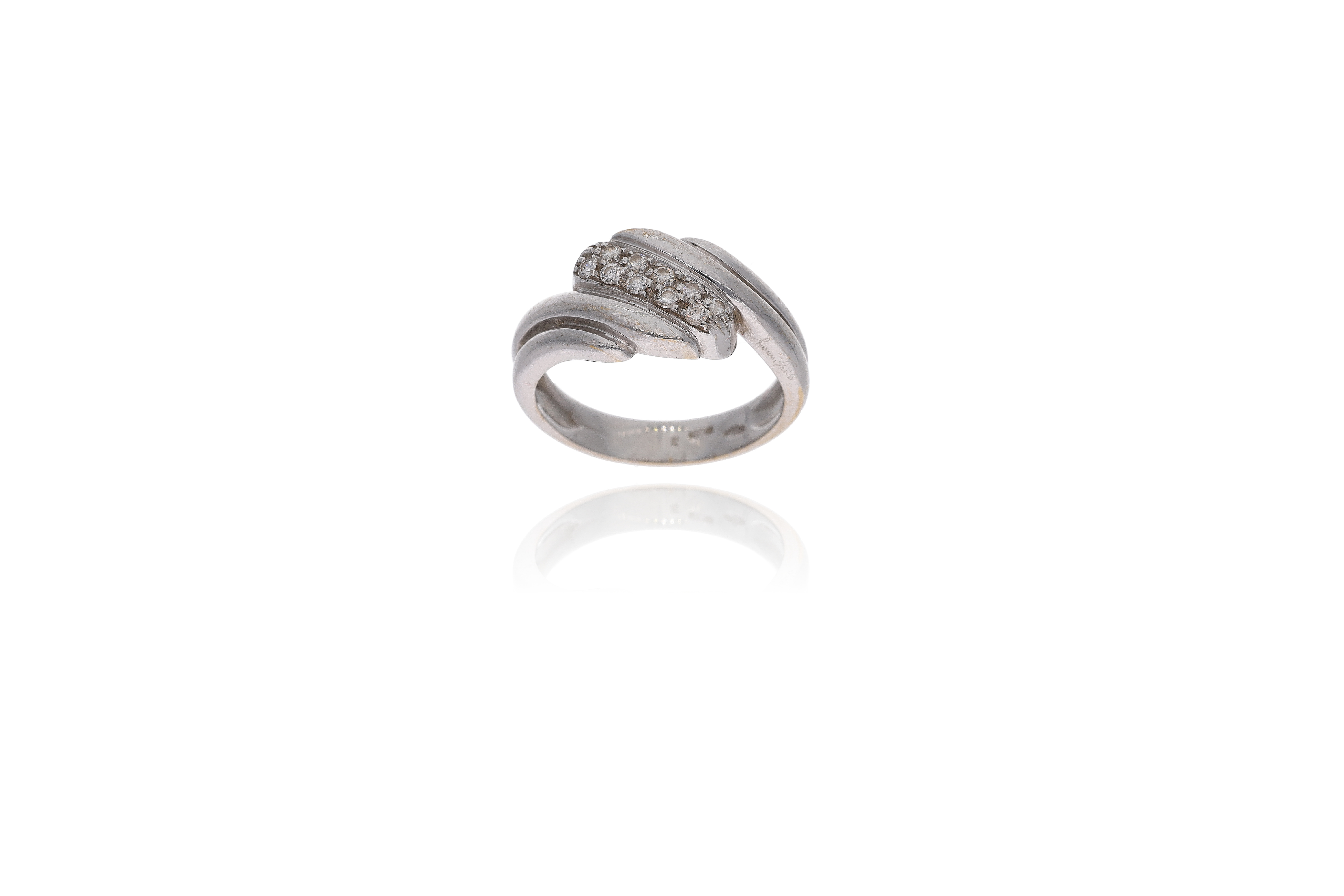 Anello con diamanti - Asta Preziosi