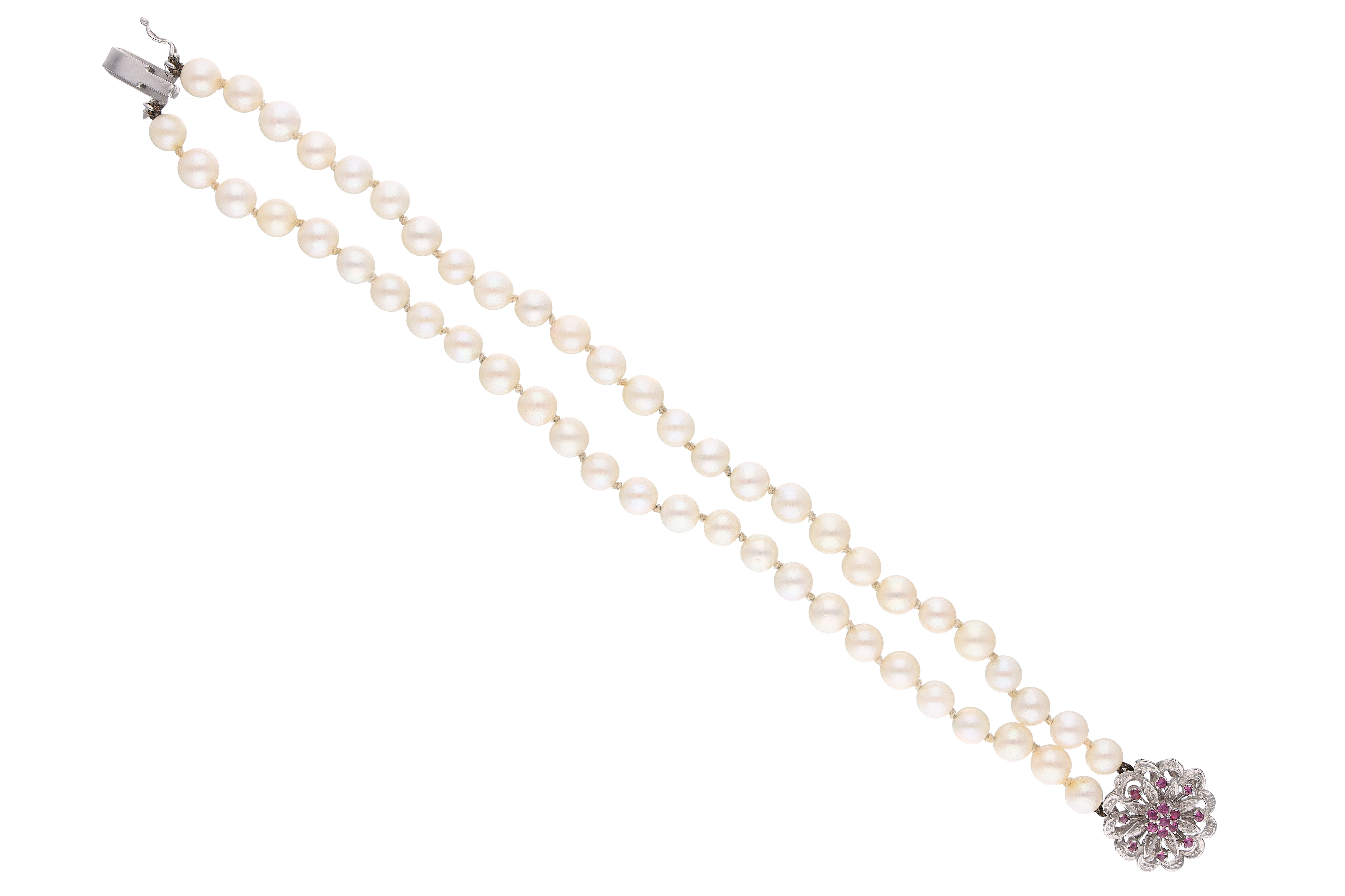 Bracciale con perle coltivate - Asta Preziosi