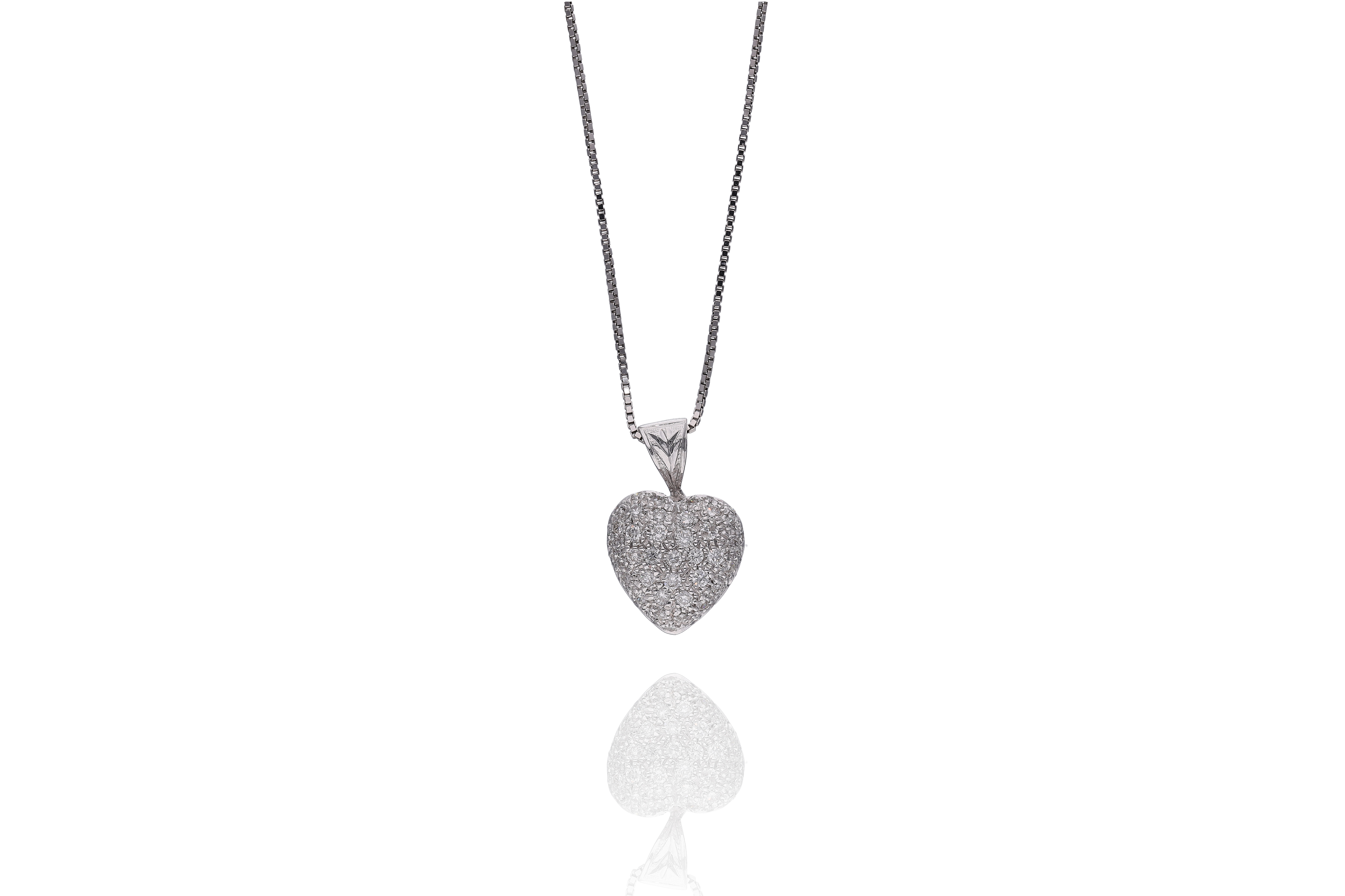 Collana e ciondolo con diamanti - Asta Preziosi