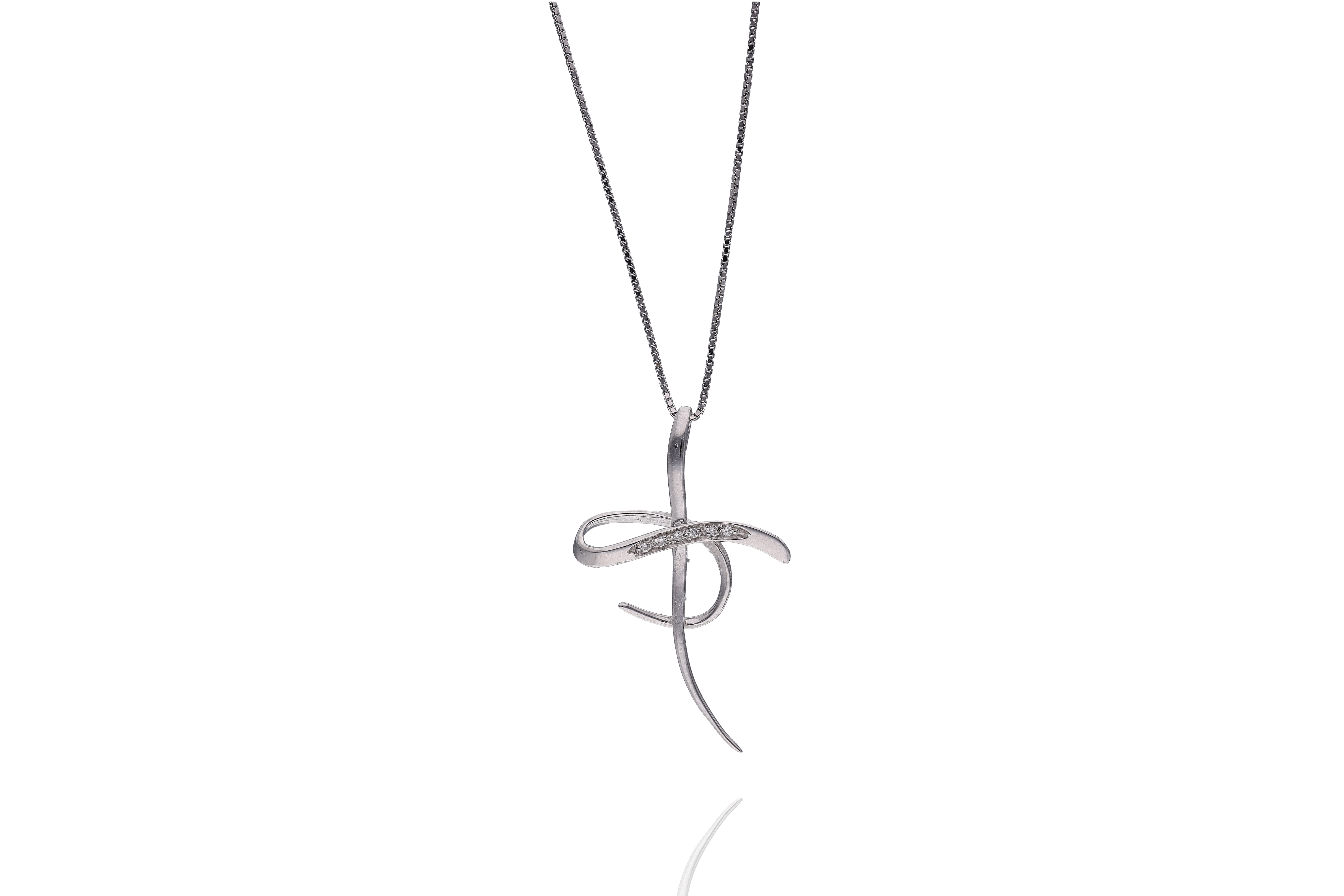 Collana e ciondolo con diamanti - Asta Preziosi