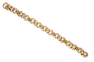 Bracciale con maglie modulari intrecciate oro - Asta Preziosi Bracciale con maglie modulari intrecciate oro - Asta Preziosi