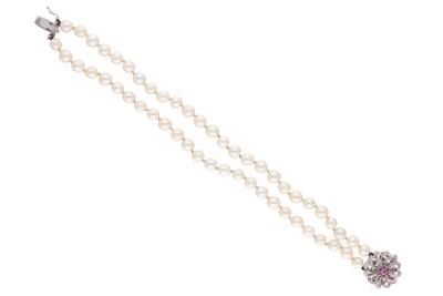 Bracciale con perle coltivate - Asta Preziosi Bracciale con perle coltivate - Asta Preziosi