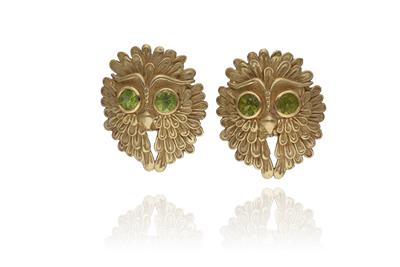 Paio di orecchini con peridoti - Asta Preziosi Paio di orecchini con peridoti - Asta Preziosi