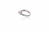 Anello con perla coltivata e diamante - Asta Preziosi Anello con perla coltivata e diamante - Asta Preziosi