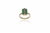 Anello con smalti e diamanti - Asta Preziosi Anello con smalti e diamanti - Asta Preziosi