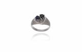 Anello con zaffiro e diamanti - Asta Preziosi Anello con zaffiro e diamanti - Asta Preziosi