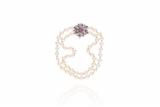Bracciale con perle coltivate - Asta Preziosi Bracciale con perle coltivate - Asta Preziosi