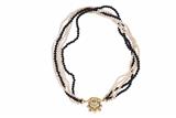 Collana con perle coltivate e pietre - Asta Preziosi Collana con perle coltivate e pietre - Asta Preziosi