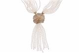 Collana di perle coltivate, pietra e diamanti - Asta Preziosi Collana di perle coltivate, pietra e diamanti - Asta Preziosi