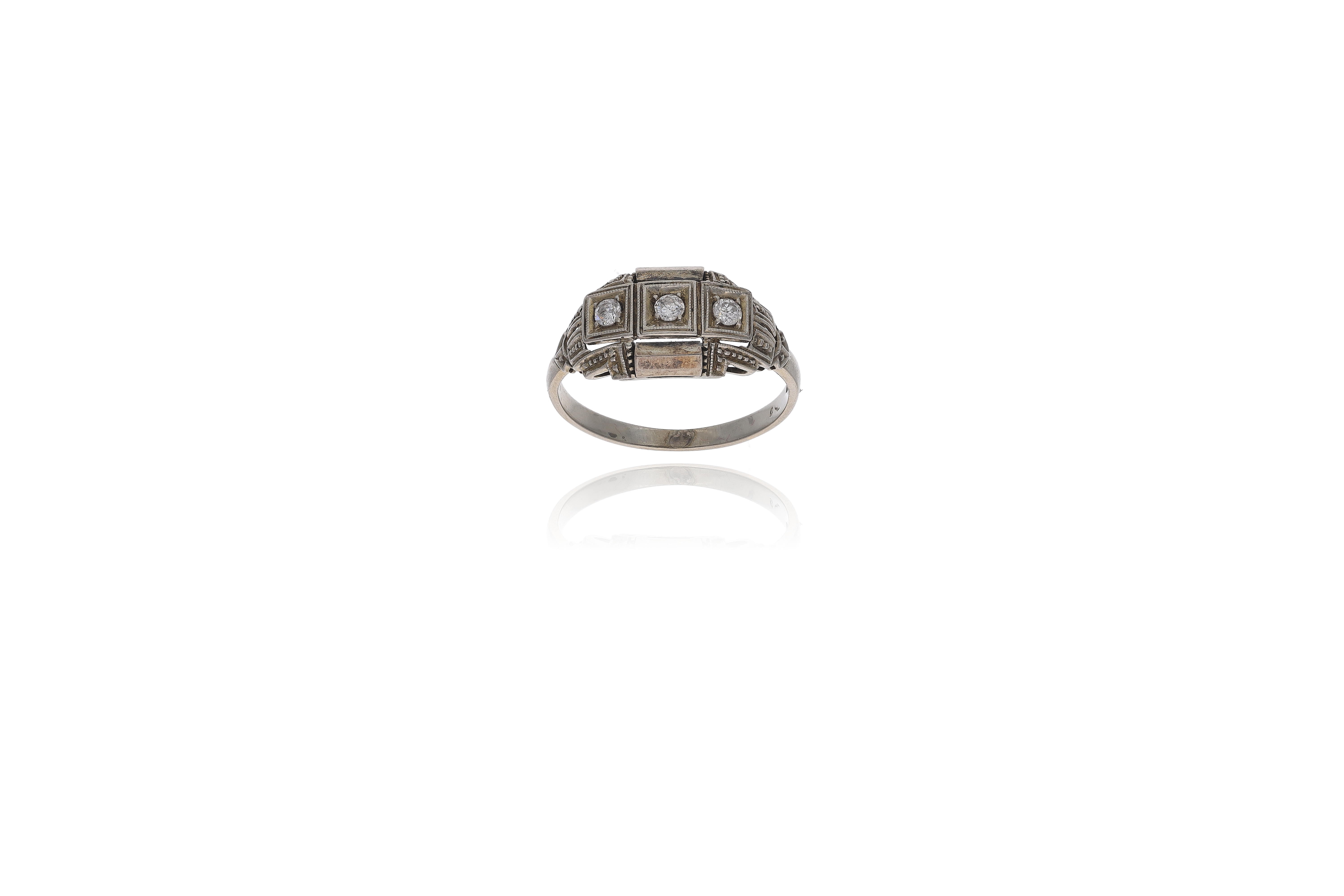 Anello con diamanti - Asta Preziosi