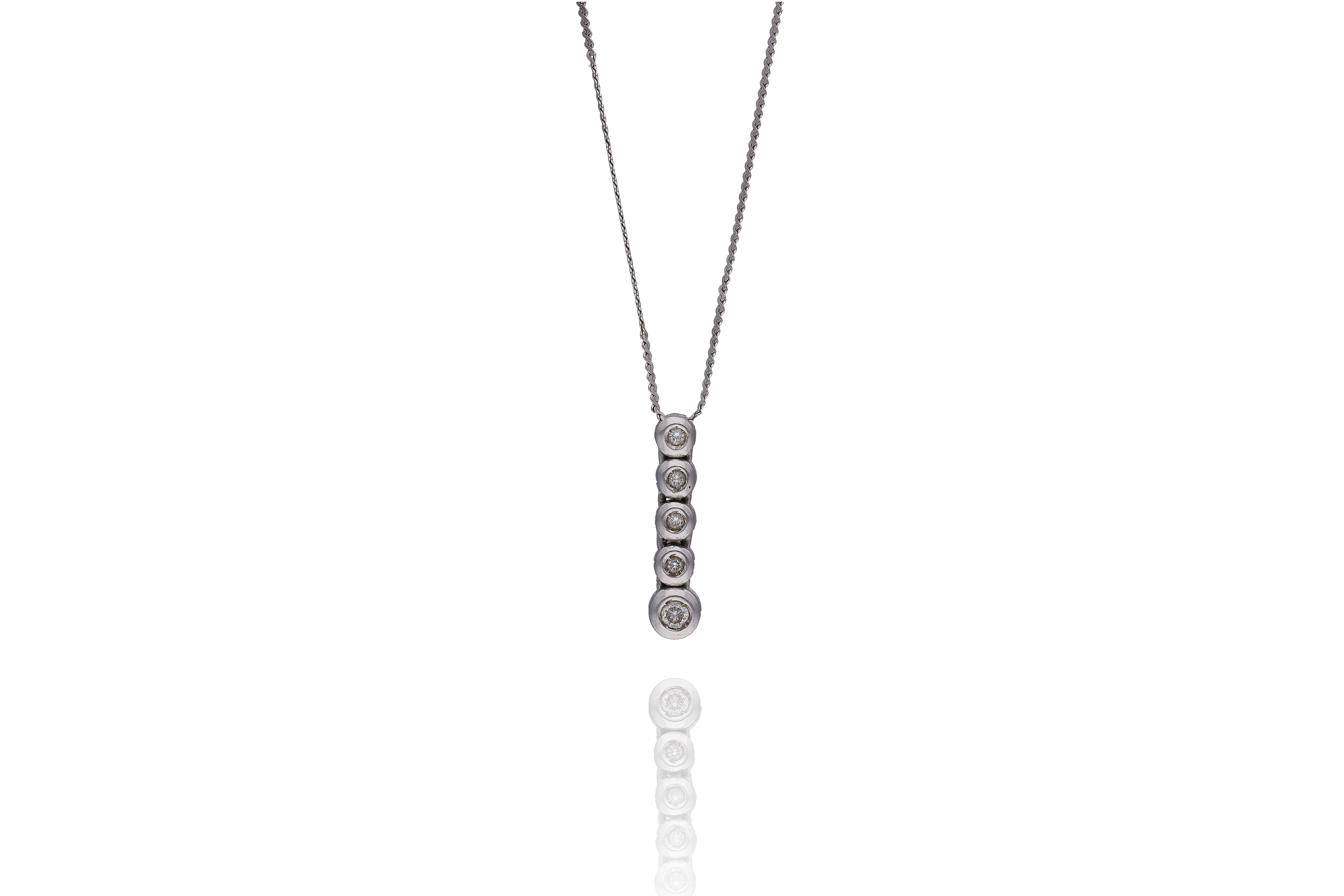 Collana con diamanti - Asta Preziosi