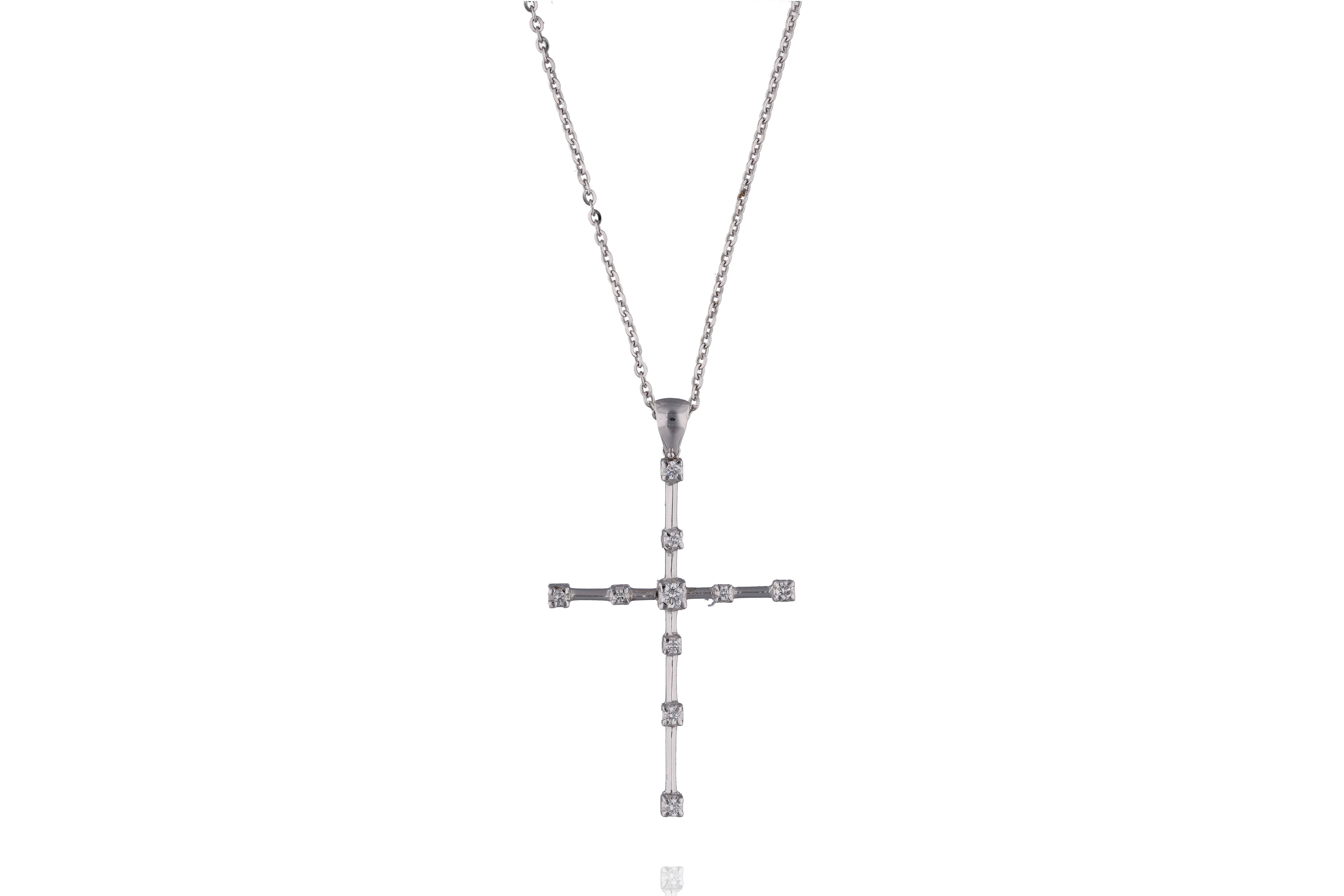 Collana e ciondolo con diamanti - Asta Preziosi
