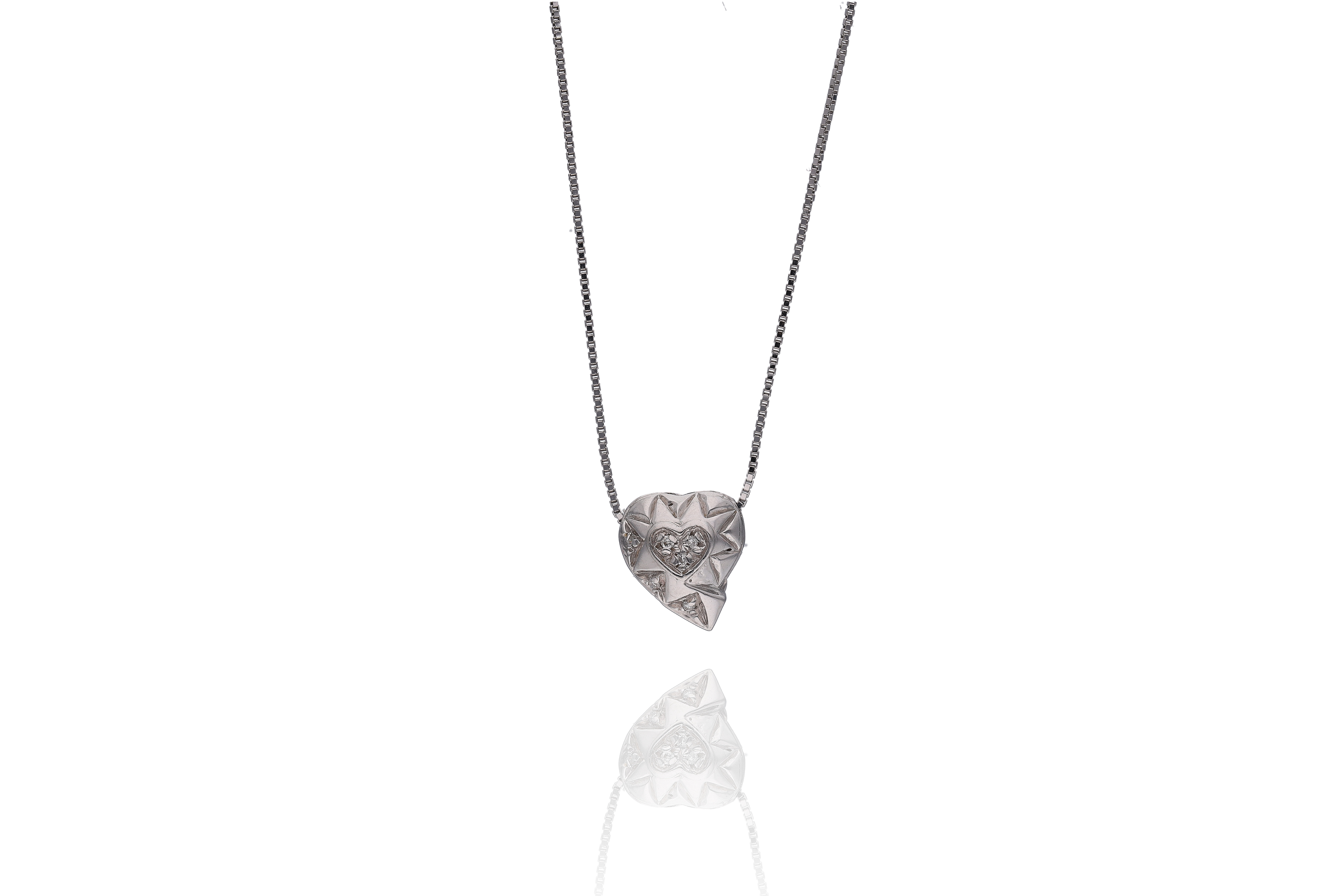 Miluna ciondolo con diamanti e collana - Asta Preziosi