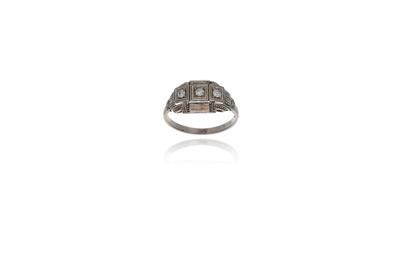 Anello con diamanti - Asta Preziosi