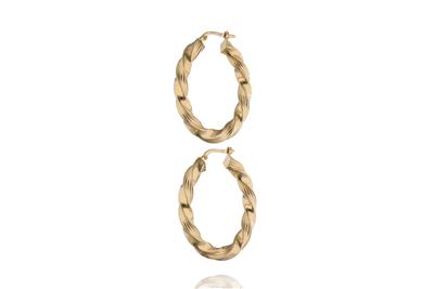 Paio di orecchini in oro - Asta Preziosi