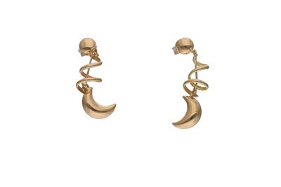 Paio di orecchini pendenti - Asta Preziosi