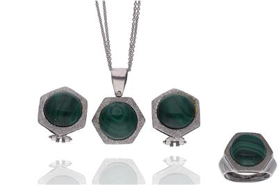 Parure con pietre - Asta Preziosi