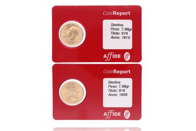 Sterline inglese - Asta Preziosi