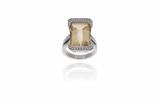 Anello con quarzo e diamanti - Asta Preziosi Anello con quarzo e diamanti - Asta Preziosi