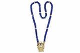Parure collana e anello con pietre e zaffiri - Asta Preziosi