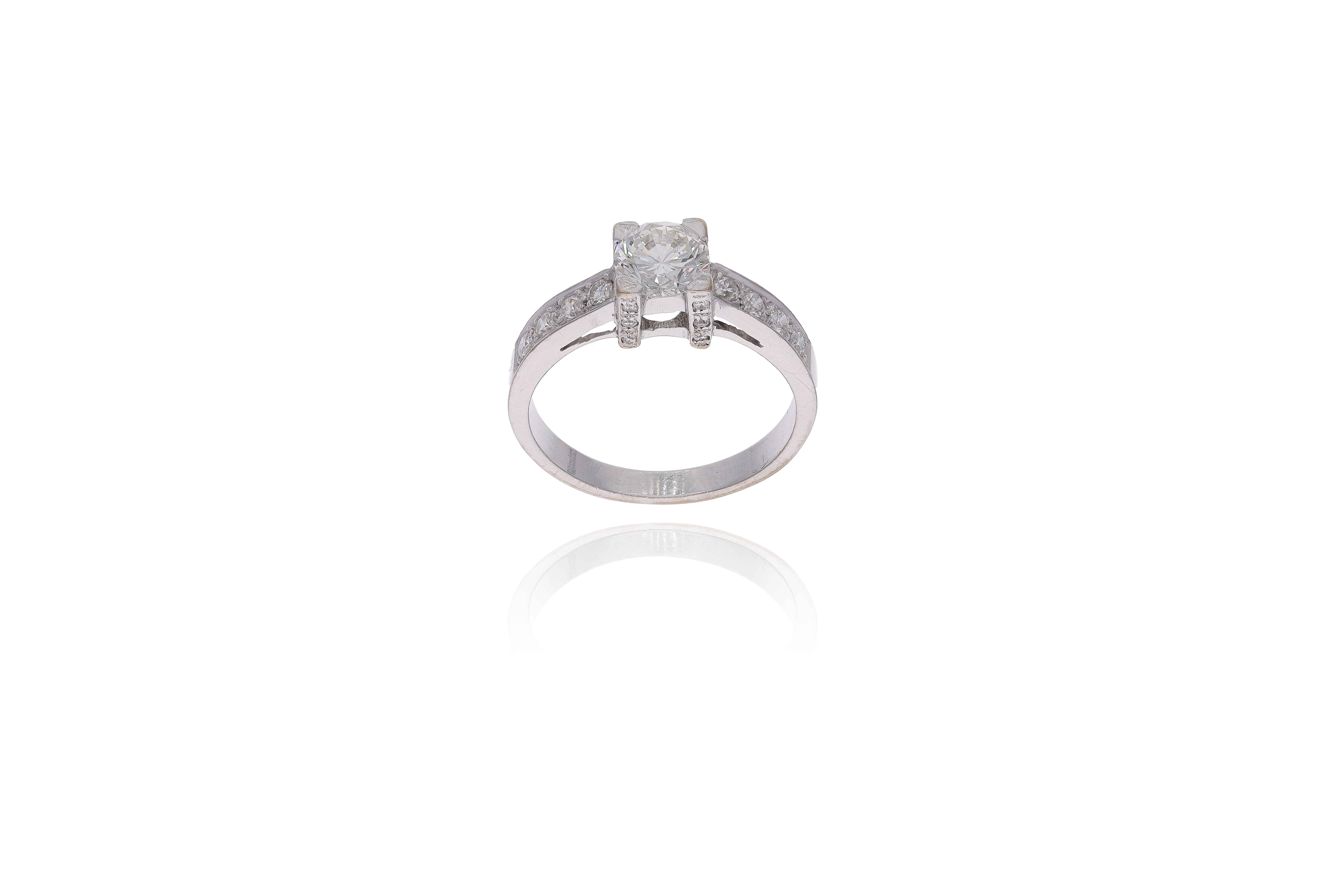 Anello con diamanti - Asta Preziosi