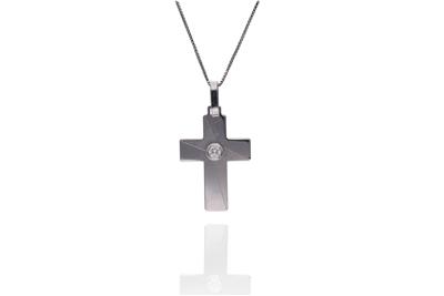 Ciondolo con diamante e collana - Asta Preziosi Ciondolo con diamante e collana - Asta Preziosi