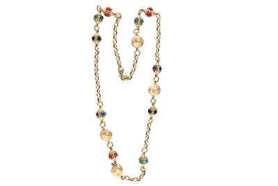 Collana con pietre - Asta Preziosi