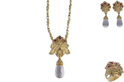 Parure con pietre - Asta Preziosi