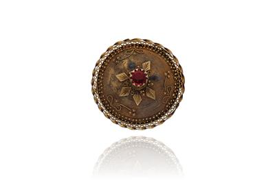 Spilla con pietra - Asta Preziosi