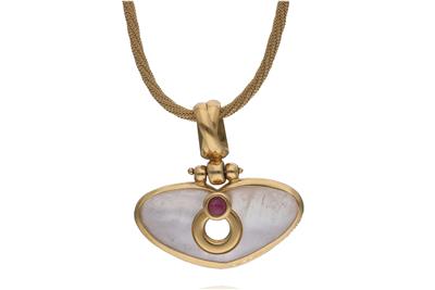 Ciondolo con madre perla - Asta Preziosi