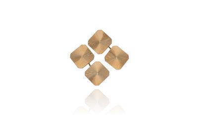 Paio di gemelli in oro - Asta Preziosi