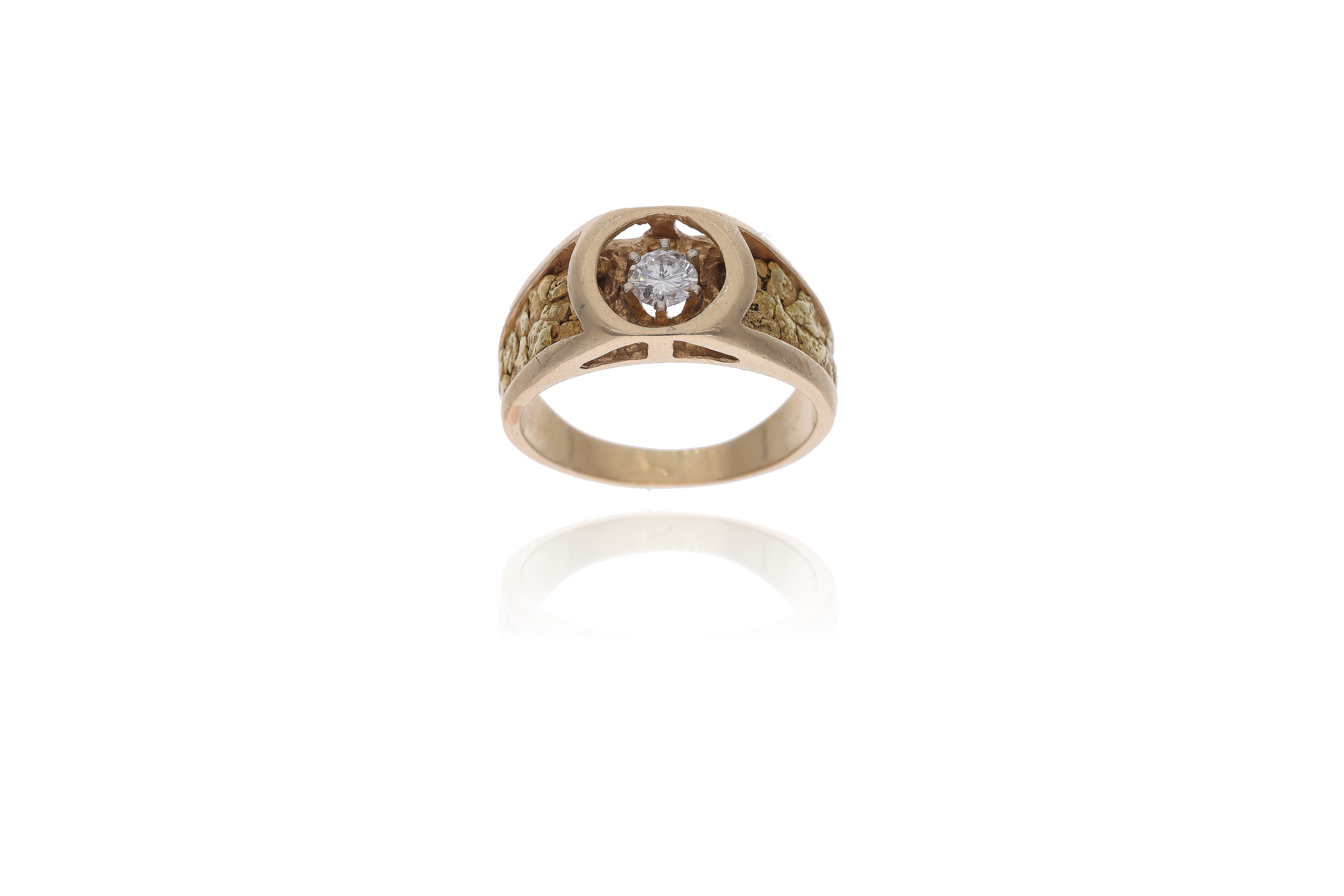Anello con diamante - Asta Preziosi