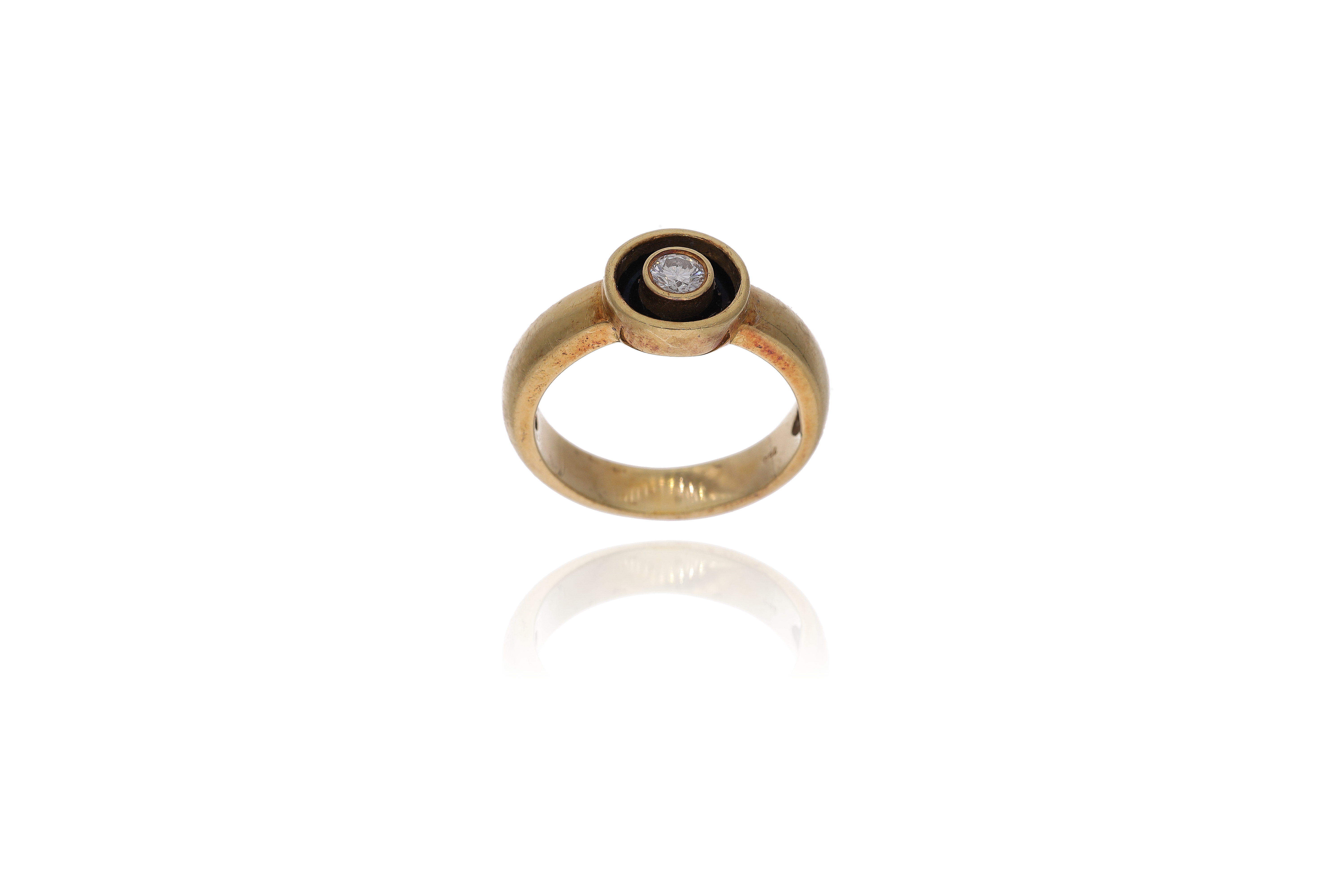 Anello con diamante - Asta Preziosi