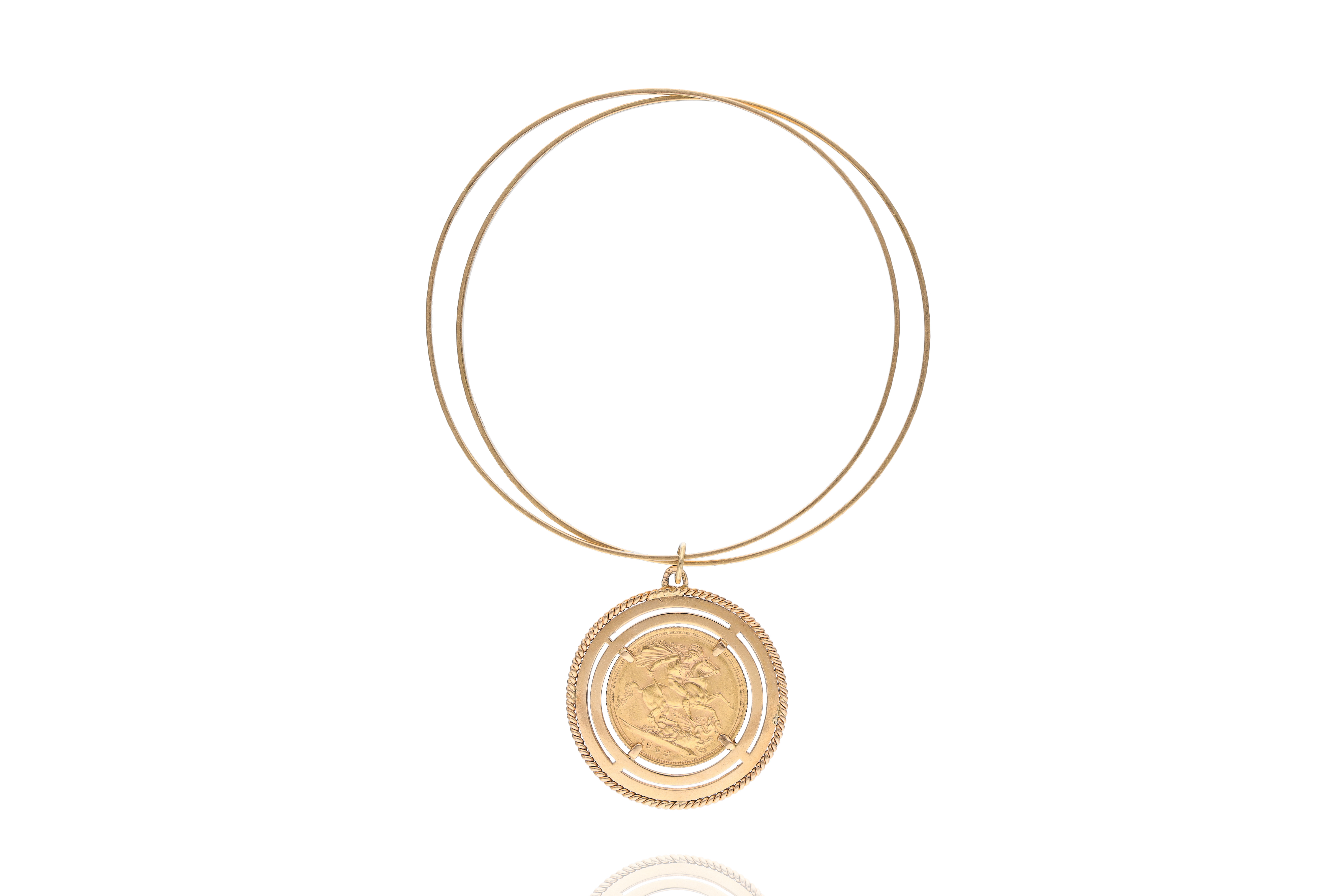 Bracciale con sterlina - Asta Preziosi