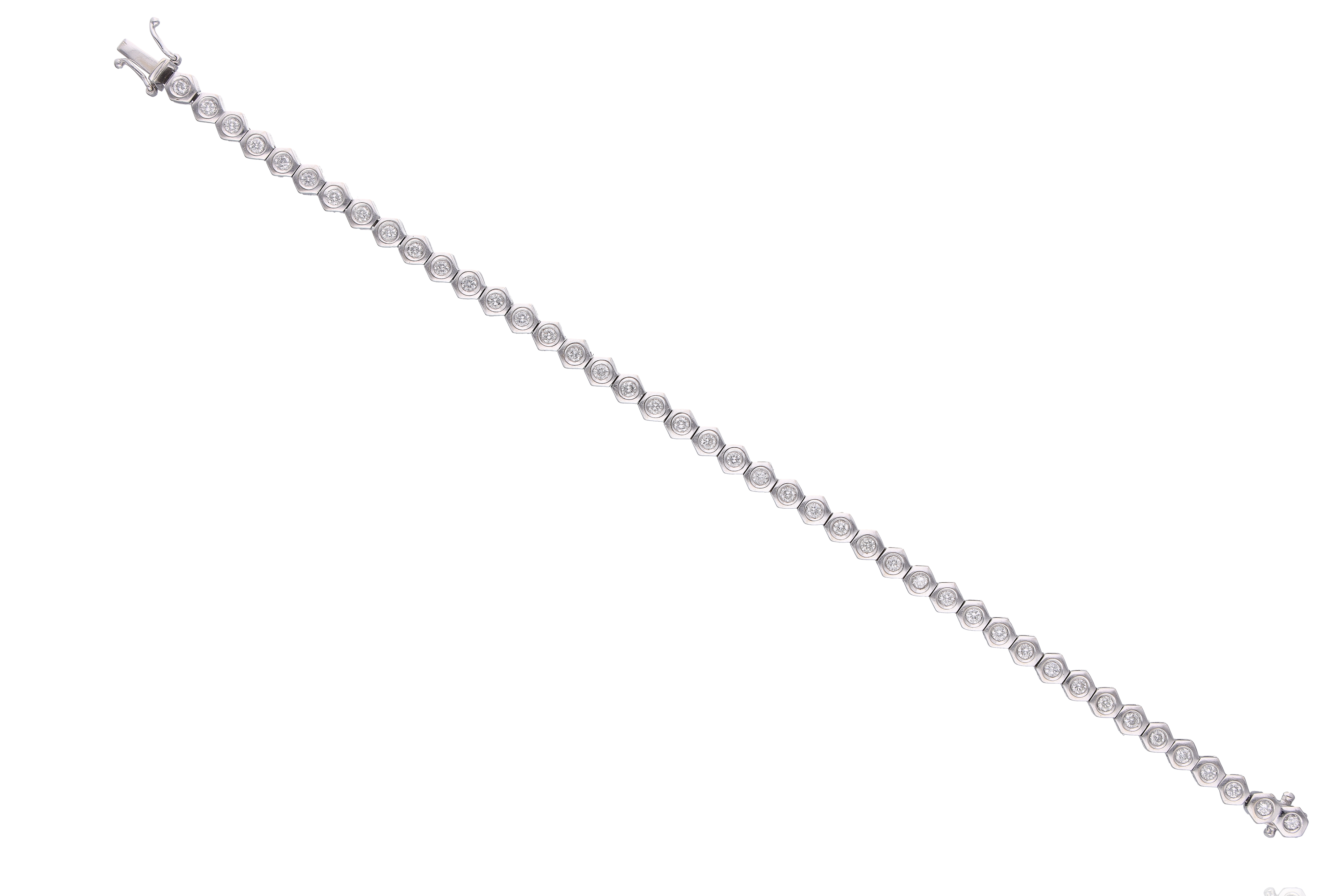 Bracciale Tennis con diamanti - Asta Preziosi