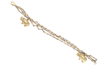 Bracciale con ciondoli - Asta Preziosi Bracciale con ciondoli - Asta Preziosi