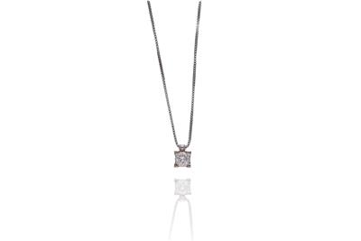 Collana con diamante - Asta Preziosi Collana con diamante - Asta Preziosi