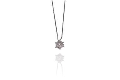 Collana e pendente con diamanti - Asta Preziosi Collana e pendente con diamanti - Asta Preziosi