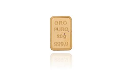 Lingottino in oro - Asta Preziosi
