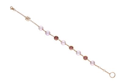 Mimi', bracciale con perle e granati - Asta Preziosi Mimi', bracciale con perle e granati - Asta Preziosi