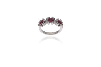 Zoccai, anello con diamanti e rubini - Asta Preziosi Zoccai, anello con diamanti e rubini - Asta Preziosi
