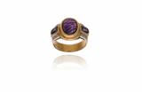 Anello con ametista incisa - Asta Preziosi Anello con ametista incisa - Asta Preziosi