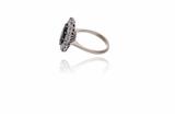Anello con diamanti e zaffiro - Asta Preziosi Anello con diamanti e zaffiro - Asta Preziosi
