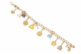 Bracciale in oro con pendenti - Asta Preziosi Bracciale in oro con pendenti - Asta Preziosi