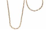 Parure, collana e bracciale in oro - Asta Preziosi Parure, collana e bracciale in oro - Asta Preziosi